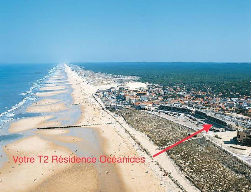 T2 Res Oceanides Vue Ocean, Parking Prive Apartment Lacanau Exterior foto