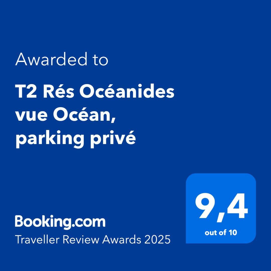 T2 Res Oceanides Vue Ocean, Parking Prive Apartment Lacanau Exterior foto